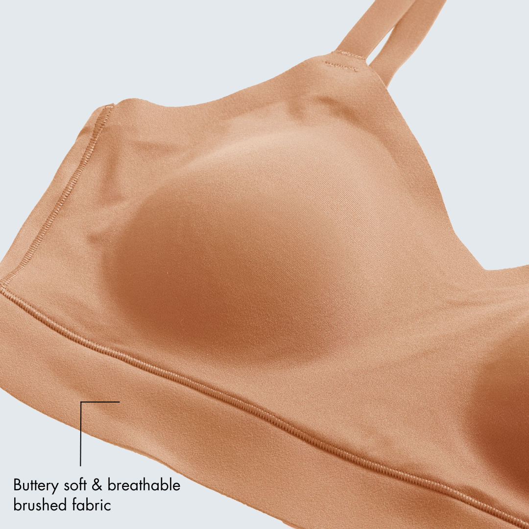 Floatley Pointelle Lightly Lined Wireless Adjustable Bra with Embedded Pad  for Women, Mulberry, Small : : Clothing, Shoes & Accessories