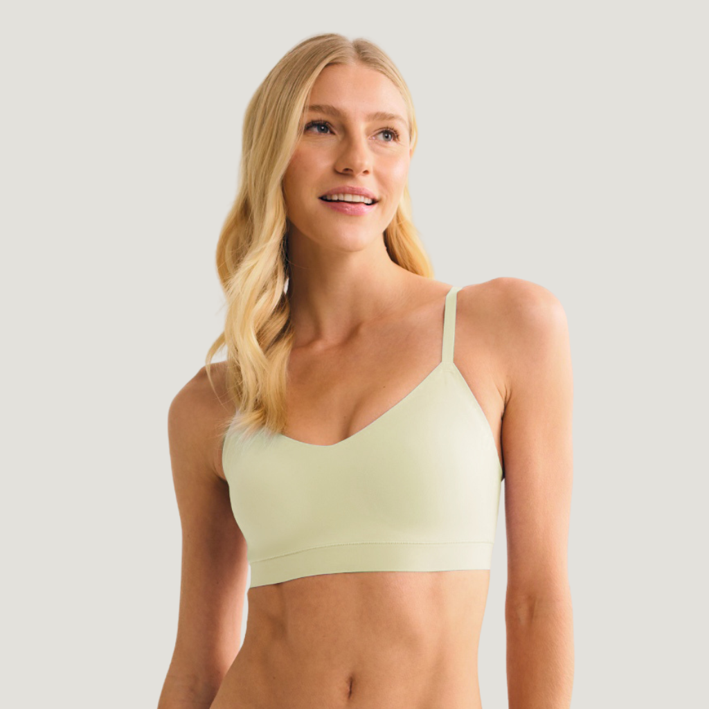 Floatley Pointelle Lightly Lined Wireless Adjustable Bralette Bra with  Embedded Pad for Women : : Clothing, Shoes & Accessories