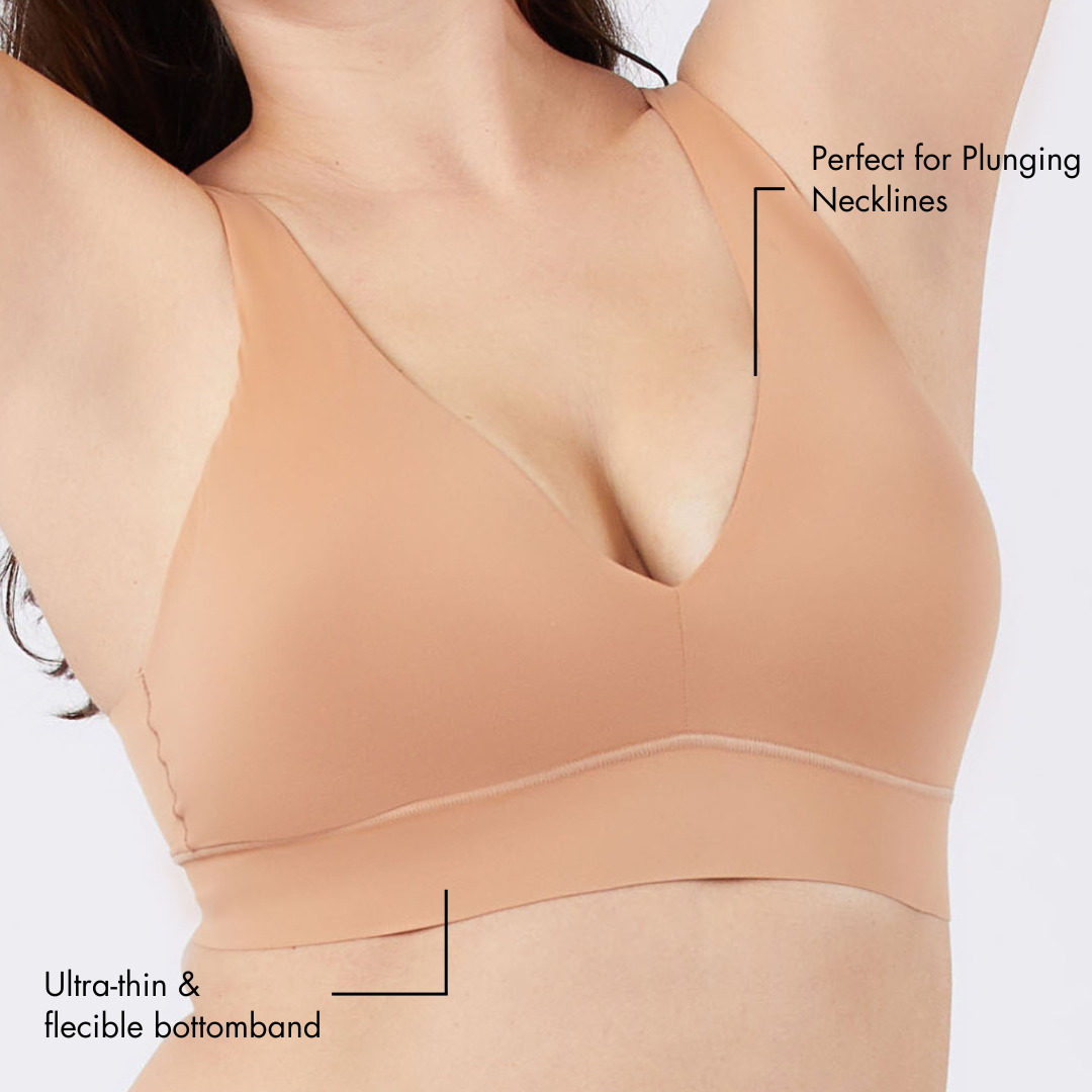 Floatley Cozy Adjustable Bra Comfort Wirefree Seamless Bra with Embedded  Pad for Women, Sand, XX-Large : Buy Online at Best Price in KSA - Souq is  now : Fashion